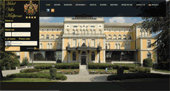 Desktop Screenshot of hotelvillamalpensa.it